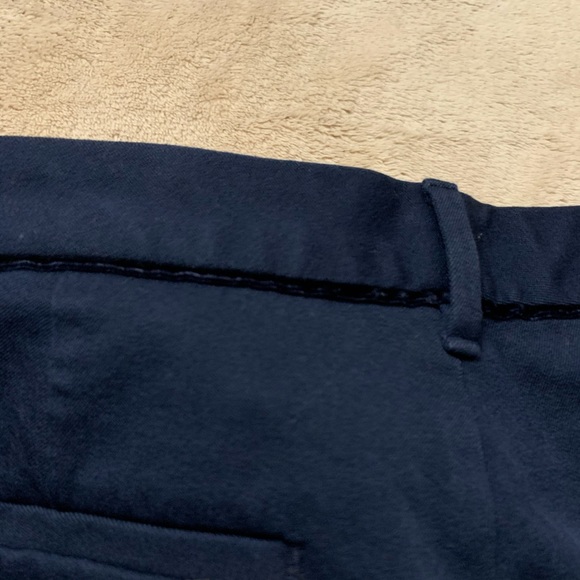 GAP vintage navy blue stretchy tuxedo pants with velvet piping - Picture 4 of 7